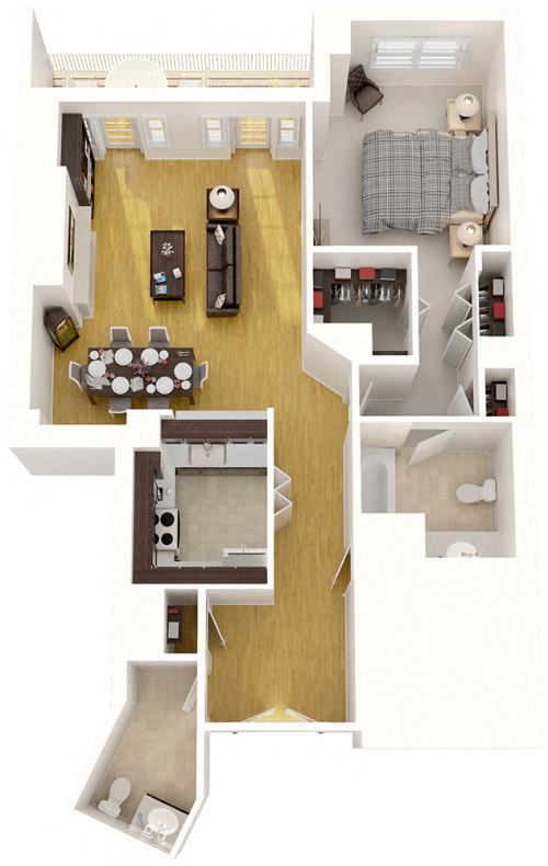 2401 Pennsylvania Avenue NW 1-2 Beds Apartment for Rent - Photo Gallery 11